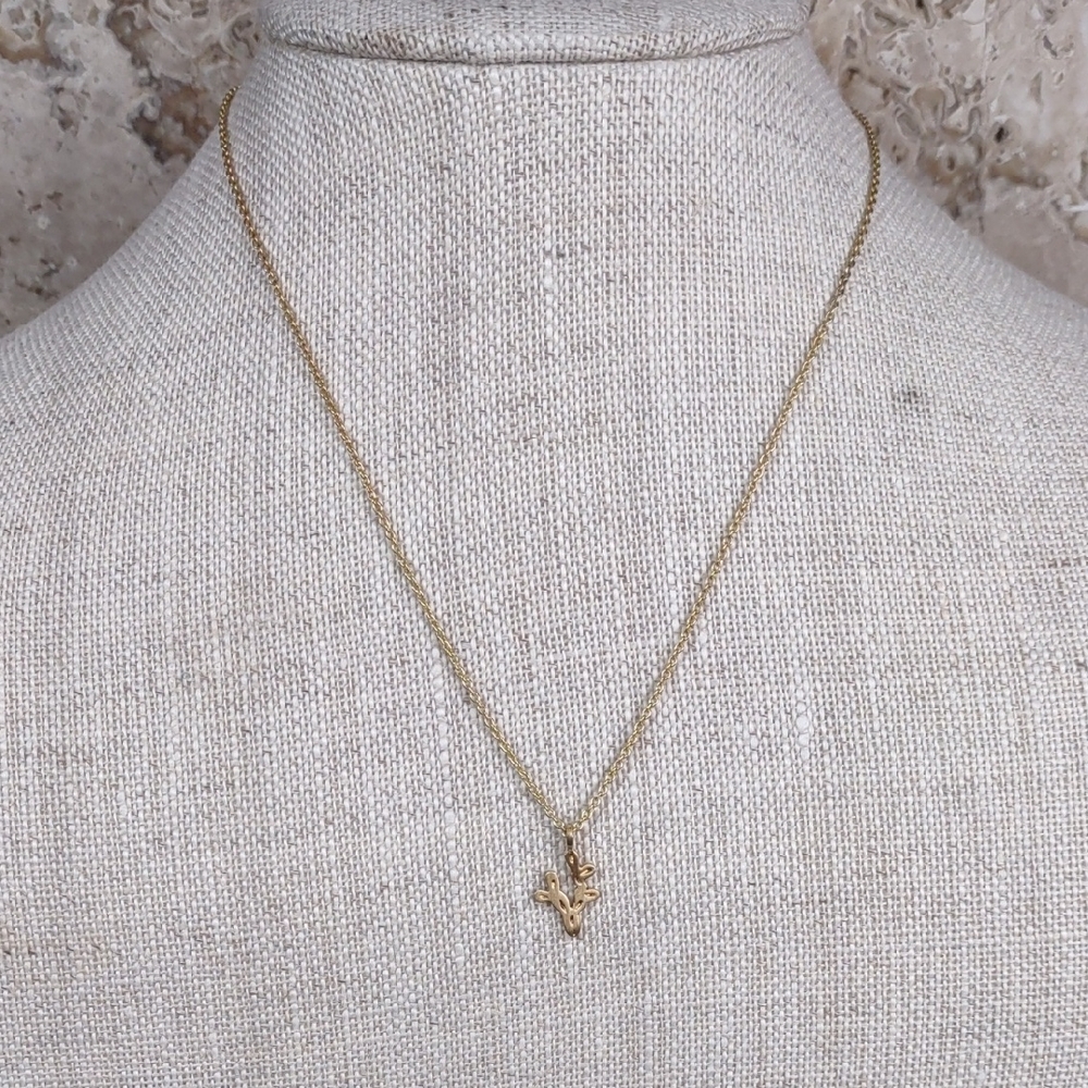 Goldtone "Prickly Pear" Cactus Necklace